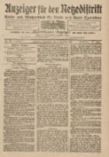 Anzeiger f&uuml;r den Netzedistrikt Kreis- und Wochenblatt f&uuml;r Kreis und Stadt Czarnikau 1911.12.02 Jg.59 Nr144