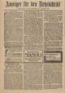 Anzeiger f&uuml;r den Netzedistrikt Kreis- und Wochenblatt f&uuml;r Kreis und Stadt Czarnikau 1911.12.09 Jg.59 Nr147