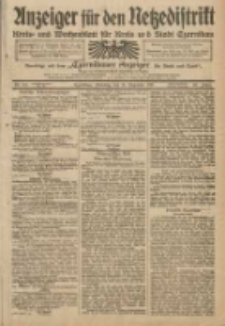 Anzeiger für den Netzedistrikt Kreis- und Wochenblatt für Kreis und Stadt Czarnikau 1911.12.19 Jg.59 Nr151