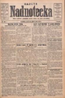 Gazeta Nadnotecka: pismo narodowe poświęcone sprawie polskiej na ziemi nadnoteckiej 1931.10.23 R.11 Nr245