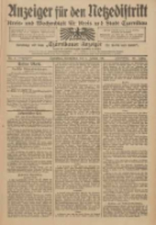 Anzeiger f&uuml;r den Netzedistrikt Kreis- und Wochenblatt f&uuml;r Kreis und Stadt Czarnikau 1912.01.06 Jg.60 Nr3