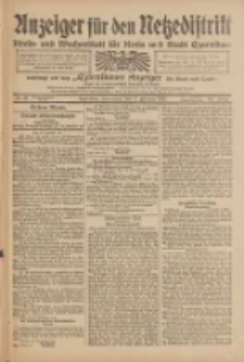 Anzeiger f&uuml;r den Netzedistrikt Kreis- und Wochenblatt f&uuml;r Kreis und Stadt Czarnikau 1912.02.03 Jg.60 Nr15