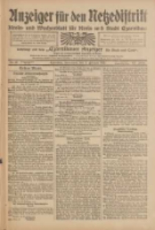 Anzeiger für den Netzedistrikt Kreis- und Wochenblatt für Kreis und Stadt Czarnikau 1912.02.03 Jg.60 Nr15