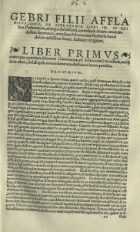Gebri filii Affla [...] libri IX De Astronomia [...].