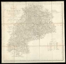 West-Galizien [...] aufgenommen unter der Leitung [...] von Metzburg. Gez. durch Joh[ann] v. Lichtenstern. Gestoch. von. Ch. Junker.