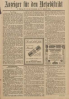 Anzeiger f&uuml;r den Netzedistrikt Kreis- und Wochenblatt f&uuml;r Kreis und Stadt Czarnikau 1912.02.21 Jg.60 Nr21