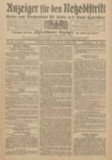 Anzeiger für den Netzedistrikt Kreis- und Wochenblatt für Kreis und Stadt Czarnikau 1912.02.24 Jg.60 Nr24