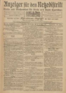 Anzeiger f&uuml;r den Netzedistrikt Kreis- und Wochenblatt f&uuml;r Kreis und Stadt Czarnikau 1912.02.29 Jg.60 Nr26