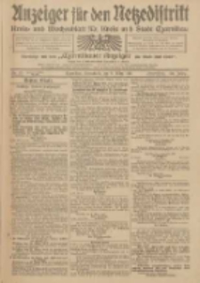 Anzeiger f&uuml;r den Netzedistrikt Kreis- und Wochenblatt f&uuml;r Kreis und Stadt Czarnikau 1912.03.09 Jg.60 Nr30