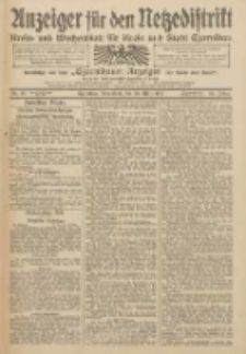 Anzeiger f&uuml;r den Netzedistrikt Kreis- und Wochenblatt f&uuml;r Kreis und Stadt Czarnikau 1912.03.30 Jg.60 Nr39