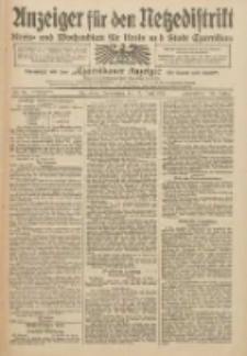 Anzeiger f&uuml;r den Netzedistrikt Kreis- und Wochenblatt f&uuml;r Kreis und Stadt Czarnikau 1912.04.18 Jg.60 Nr46