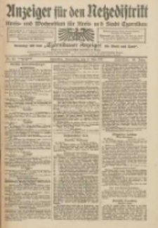 Anzeiger f&uuml;r den Netzedistrikt Kreis- und Wochenblatt f&uuml;r Kreis und Stadt Czarnikau 1912.05.02 Jg.60 Nr52