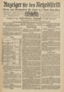 Anzeiger f&uuml;r den Netzedistrikt Kreis- und Wochenblatt f&uuml;r Kreis und Stadt Czarnikau 1912.05.09 Jg.60 Nr55
