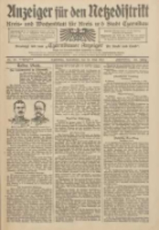 Anzeiger f&uuml;r den Netzedistrikt Kreis- und Wochenblatt f&uuml;r Kreis und Stadt Czarnikau 1912.05.18 Jg.60 Nr59