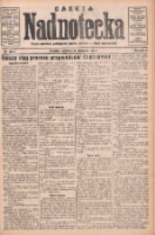 Gazeta Nadnotecka: pismo narodowe poświęcone sprawie polskiej na ziemi nadnoteckiej 1931.11.15 R.11 Nr265
