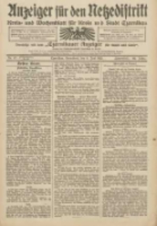 Anzeiger f&uuml;r den Netzedistrikt Kreis- und Wochenblatt f&uuml;r Kreis und Stadt Czarnikau 1912.06.08 Jg.60 Nr67