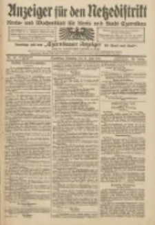Anzeiger f&uuml;r den Netzedistrikt Kreis- und Wochenblatt f&uuml;r Kreis und Stadt Czarnikau 1912.06.11 Jg.60 Nr68