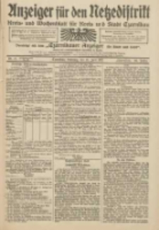 Anzeiger für den Netzedistrikt Kreis- und Wochenblatt für Kreis und Stadt Czarnikau 1912.06.18 Jg.60 Nr71