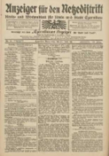 Anzeiger f&uuml;r den Netzedistrikt Kreis- und Wochenblatt f&uuml;r Kreis und Stadt Czarnikau 1912.06.20 Jg.60 Nr72