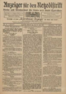 Anzeiger f&uuml;r den Netzedistrikt Kreis- und Wochenblatt f&uuml;r Kreis und Stadt Czarnikau 1912.06.27 Jg.60 Nr75