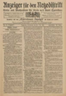 Anzeiger f&uuml;r den Netzedistrikt Kreis- und Wochenblatt f&uuml;r Kreis und Stadt Czarnikau 1912.06.29 Jg.60 Nr76