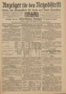 Anzeiger für den Netzedistrikt Kreis- und Wochenblatt für Kreis und Stadt Czarnikau 1912.07.02 Jg.60 Nr77