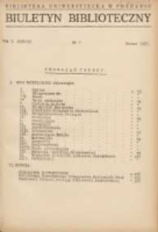 Biuletyn Biblioteczny 1937 marzec R.1 Nr7