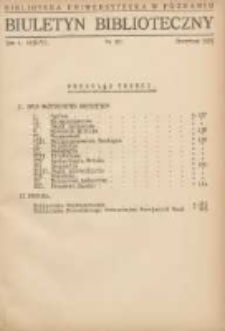 Biuletyn Biblioteczny 1937 czerwiec R.1 Nr10