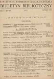 Biuletyn Biblioteczny 1937 listopad R.2 Nr3