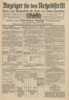 Anzeiger f&uuml;r den Netzedistrikt Kreis- und Wochenblatt f&uuml;r Kreis und Stadt Czarnikau 1912.07.16 Jg.60 Nr83