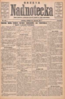 Gazeta Nadnotecka: pismo narodowe poświęcone sprawie polskiej na ziemi nadnoteckiej 1931.11.29 R.11 Nr277