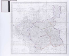 Karte von dem Königreich Pohlen, Gross-Herzogthum Posen und den angrenzenden Staaten in 4 Sectionen [...] entworf. u. gez. von F. B. Engelhardt.