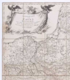 Post- und Eisenbahn-Reisekarte Deutschland, Belgien, die Schweiz, Italien bis Neapel, der gr&ouml;sste Theil von Frankreich, Ungarn, Polen etc. Orginalzeichnung v. G. Hanser [...].