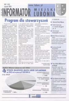 Informator Miejski Lubonia 2003.01 Nr1(43)