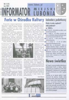 Informator Miejski Lubonia 2003.02 Nr2(44)