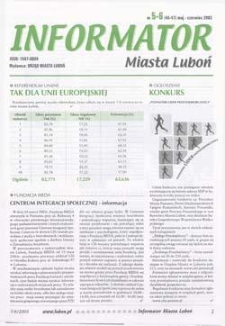 Informator Miasta Luboń 2003.05-06 Nr5/6(47/48)