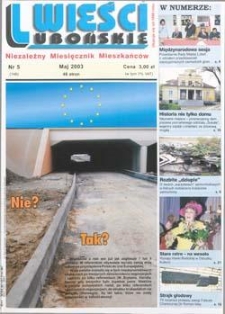 Wieści Lubońskie 2003.05 Nr5(148)