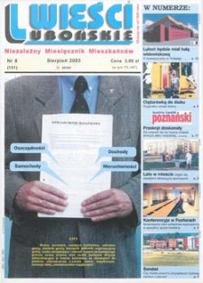 Wieści Lubońskie 2003.08 Nr8(151)