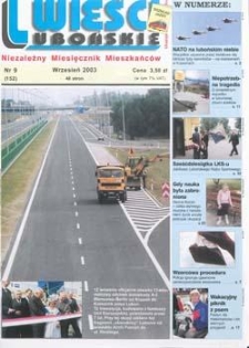 Wieści Lubońskie 2003.09 Nr9(152)