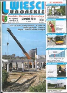 Wieści Lubońskie 2010.08 Nr8(236)