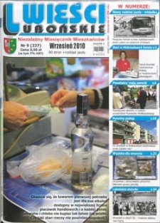 Wieści Lubońskie 2010.09 Nr9(237)
