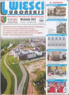 Wieści Lubońskie 2012.09 Nr9(261)