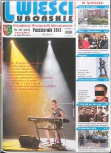 Wieści Lubońskie 2012.10 Nr10(262)