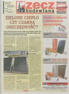 Rzecz Budowlana: dom i wnętrze 2008.10.28