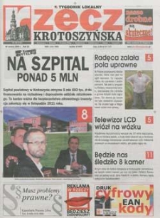 Rzecz Krotoszyńska 2009.06.30 Nr26(741)