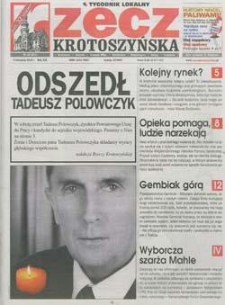 Rzecz Krotoszyńska 2010.11.09 Nr45(811)