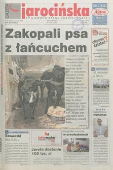Gazeta Jarocińska 2008.09.19 Nr38(936)