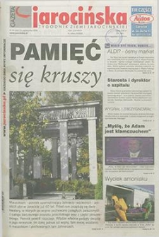Gazeta Jarocińska 2008.10.31 Nr44(942)