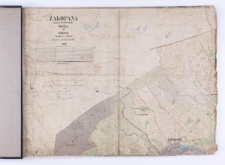Zakopana sammt der Ortschaft Olcza in Galizien Sandecert-Kreis. Bezirk Kosczielisko 1846.