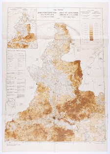 Antropogeograficzny atlas Polski: gęstość zaludnienia, podatek gruntowy i narodowość mieszkańców. Zeszyt 2 B. Arkusz 1